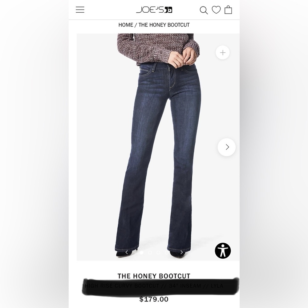 Joe’s bookcut jeans
